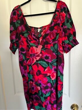 Linen-blend Floral Women's Dress - Reitmans